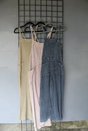 102314 FADED OLIVE MINERAL WASH JUMPER