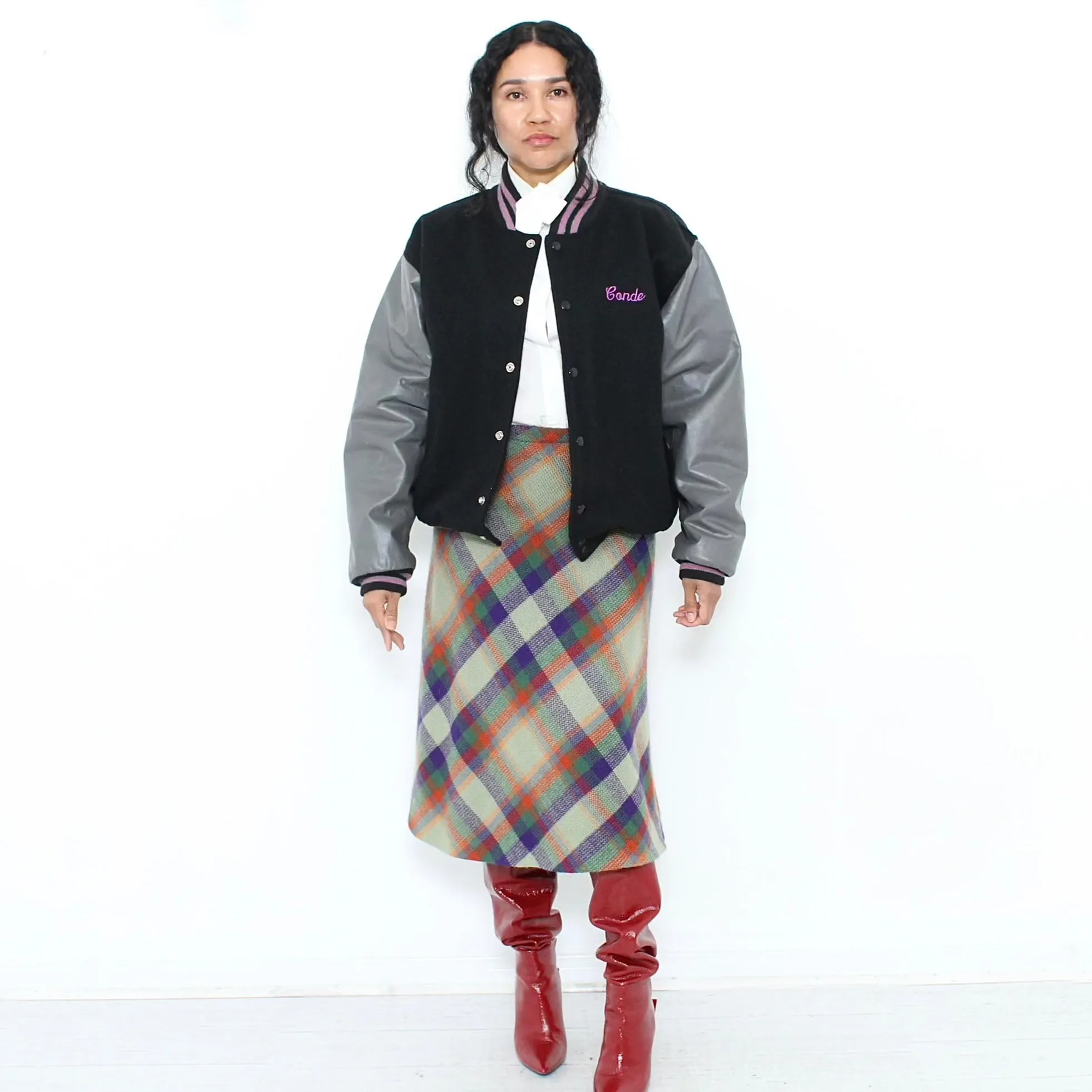 1980s Equestrian Varsity Jacket