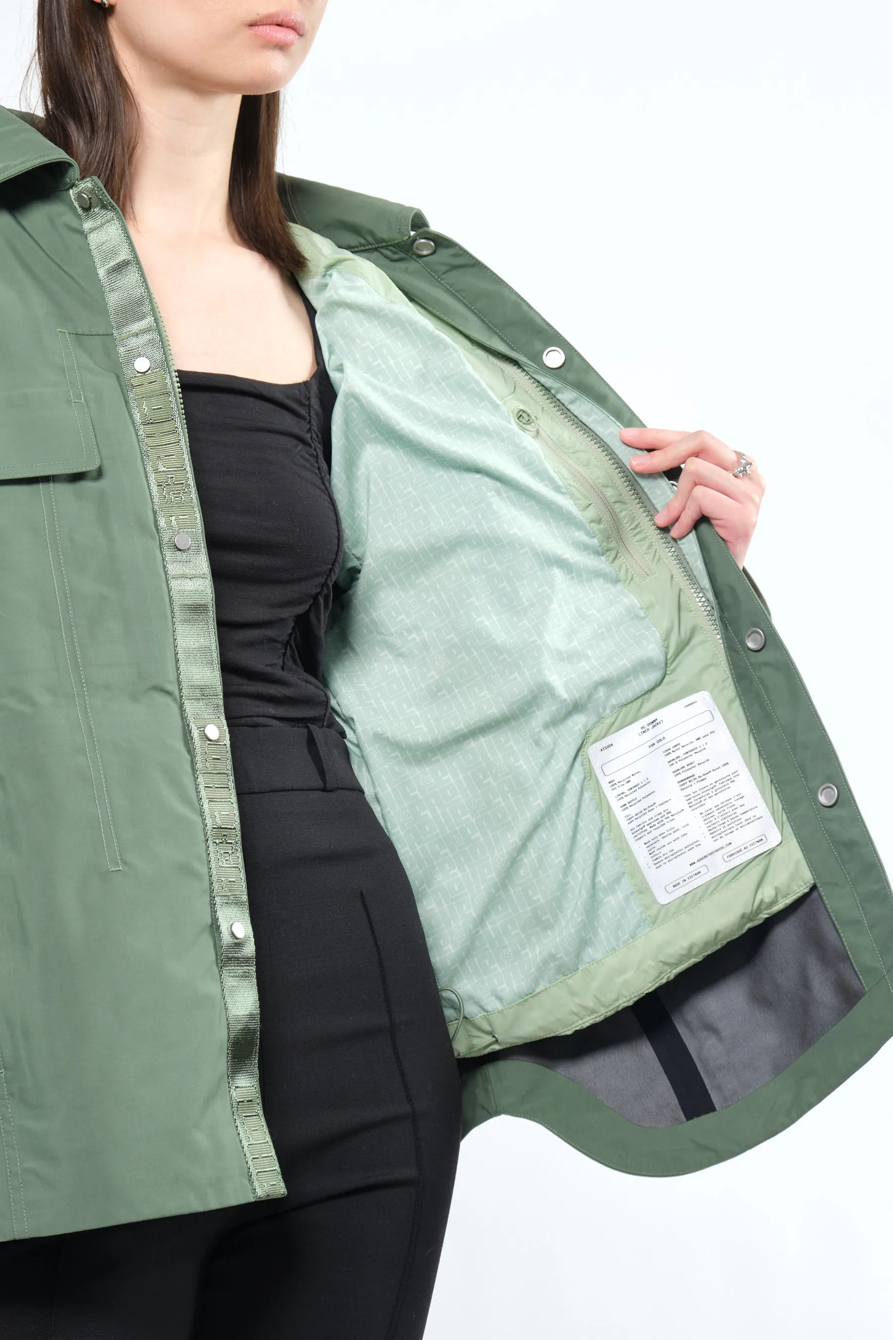3in1 Waterproof   Re:Down Light Puffer Jacket