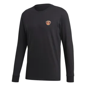 adidas Originals Mouth Mini Emblem Long Sleeve T Shirt - Black