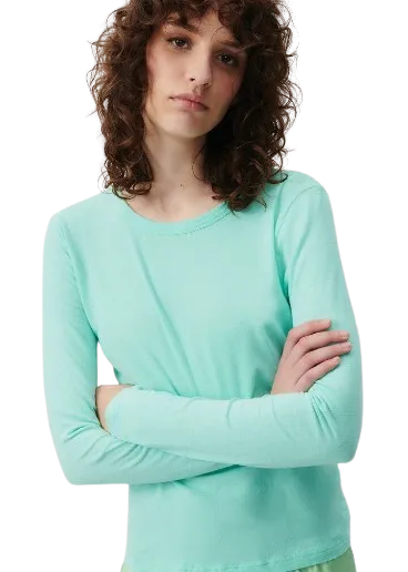 American Vintage Gamipy Long Sleeve Tee - Lagoon