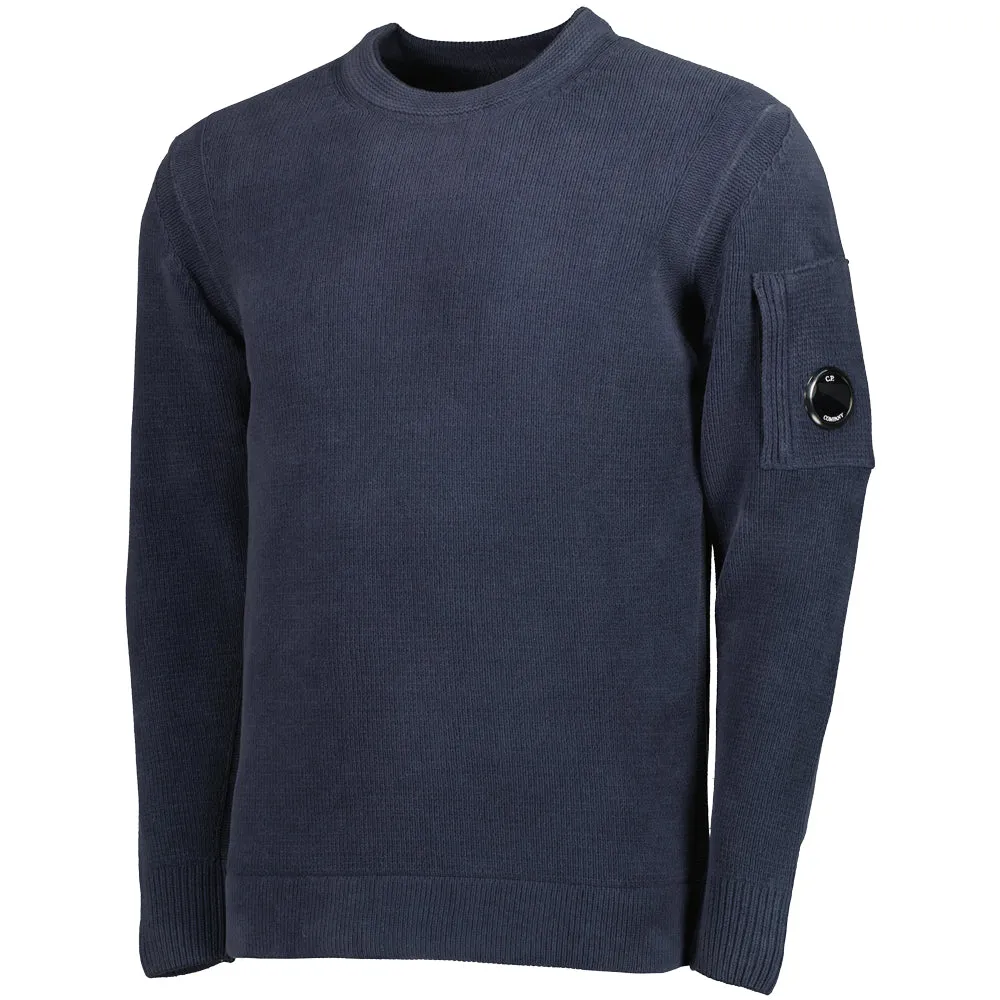 Chenille Turtleneck Lens Knit