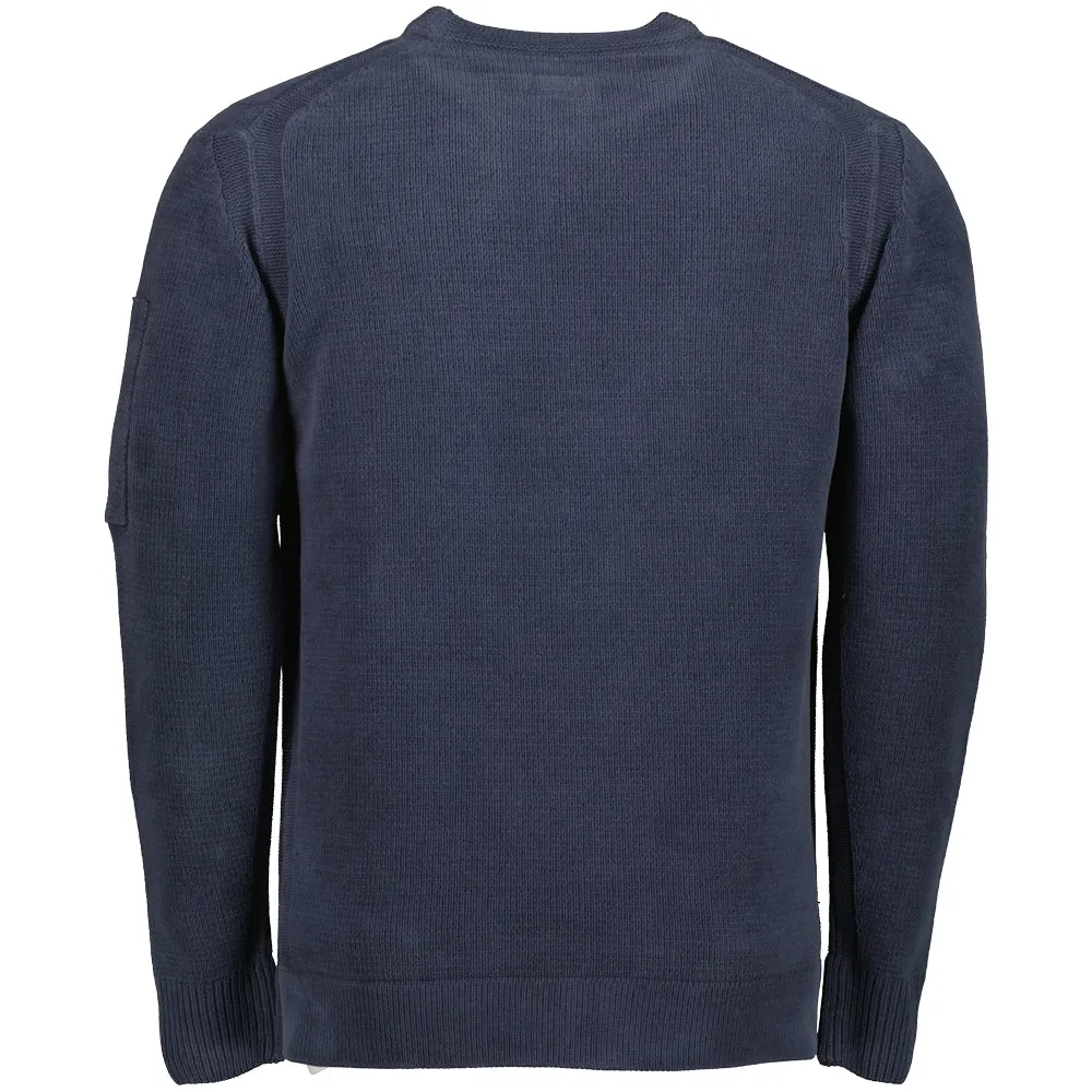 Chenille Turtleneck Lens Knit