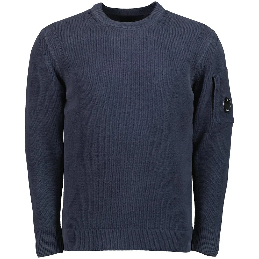 Chenille Turtleneck Lens Knit
