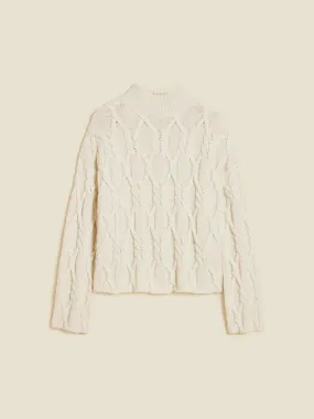Chunky Cable Turtleneck