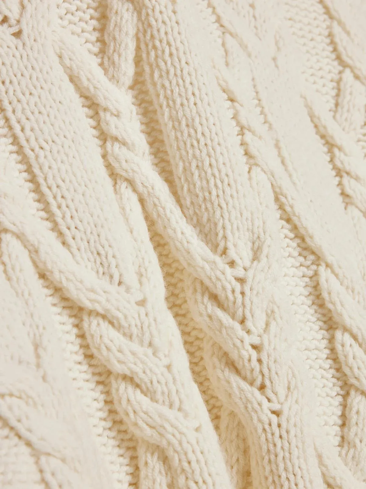 Chunky Cable Turtleneck