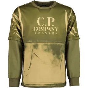 Cotton/Poly Fleece Tracery Logo Sweatshirt