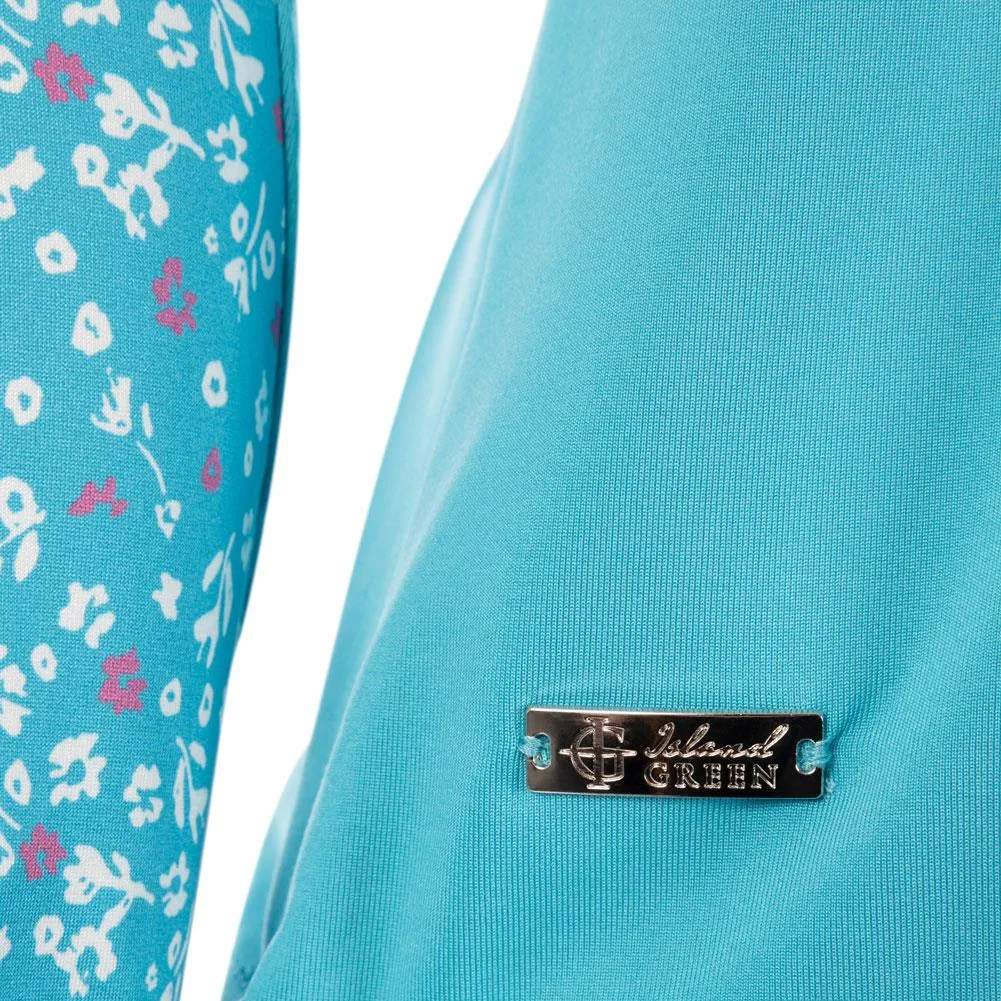 Floral Contrast Printed Top Layer