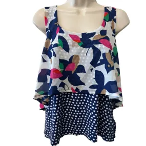 Floral Polka Dot Tank