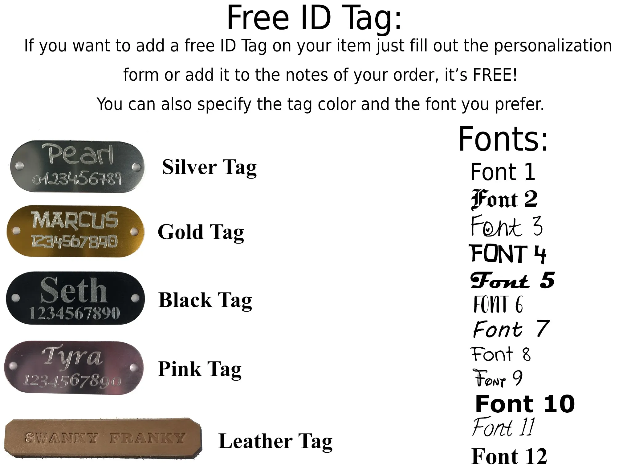 Fully Customizable Padded Leather Dog Collar