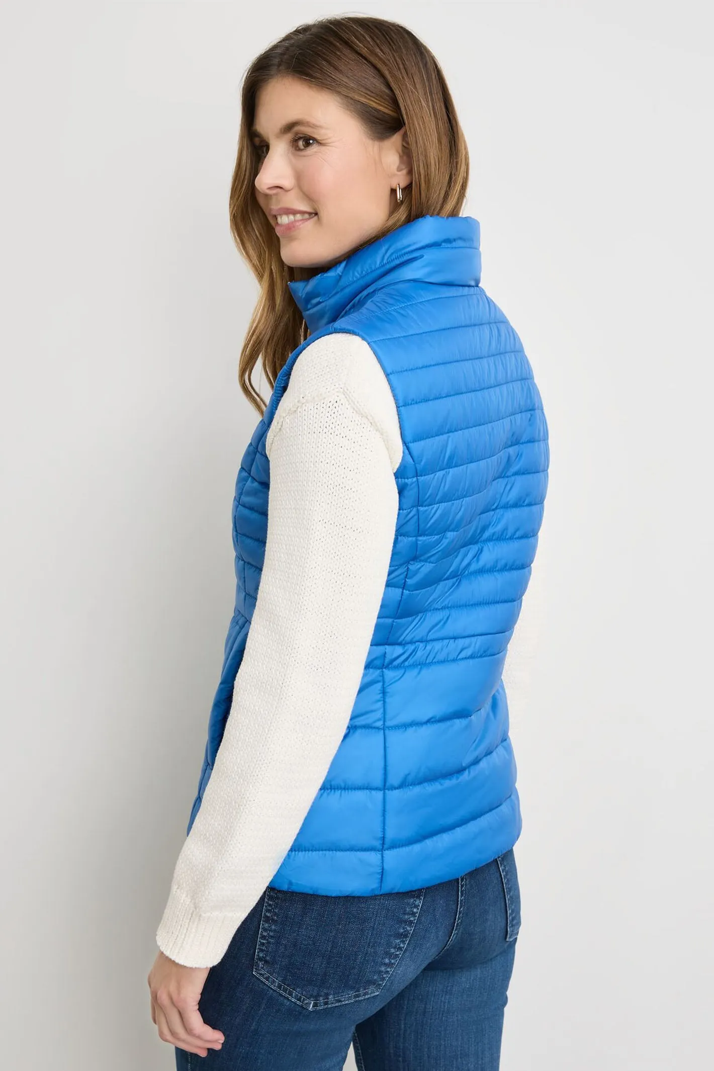 Gerry Weber 440356-31193 Padded Gilet Aurora Blue