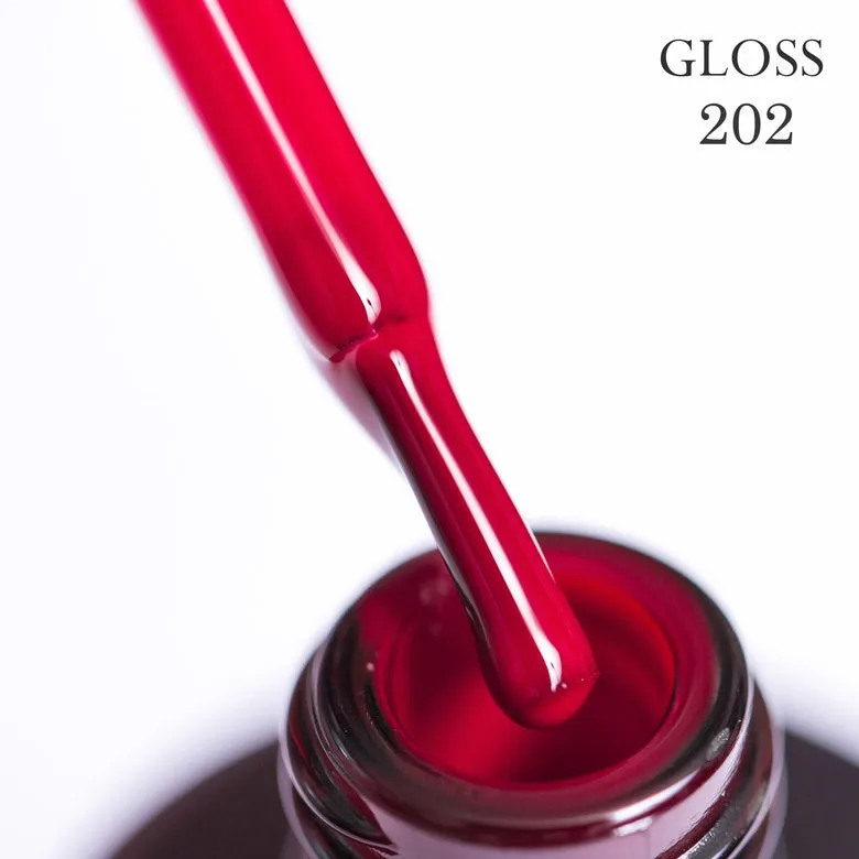 GLOSS Gel Polish Red Collection Full set of 10 pcs