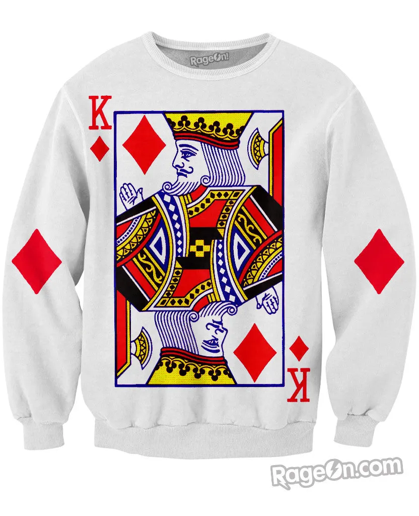 King of Diamonds Crewneck Sweatshirt