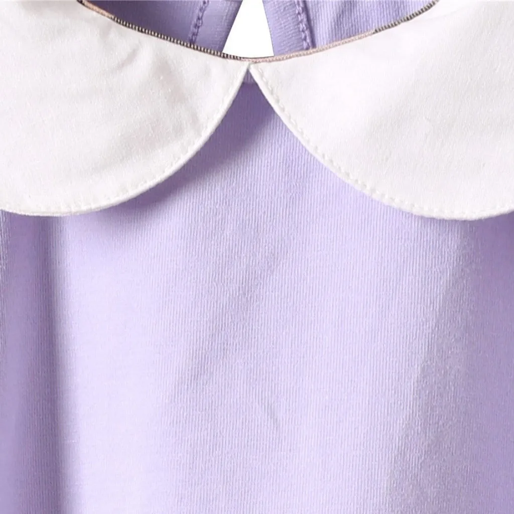 Lavender Girl Organic Cotton Dress