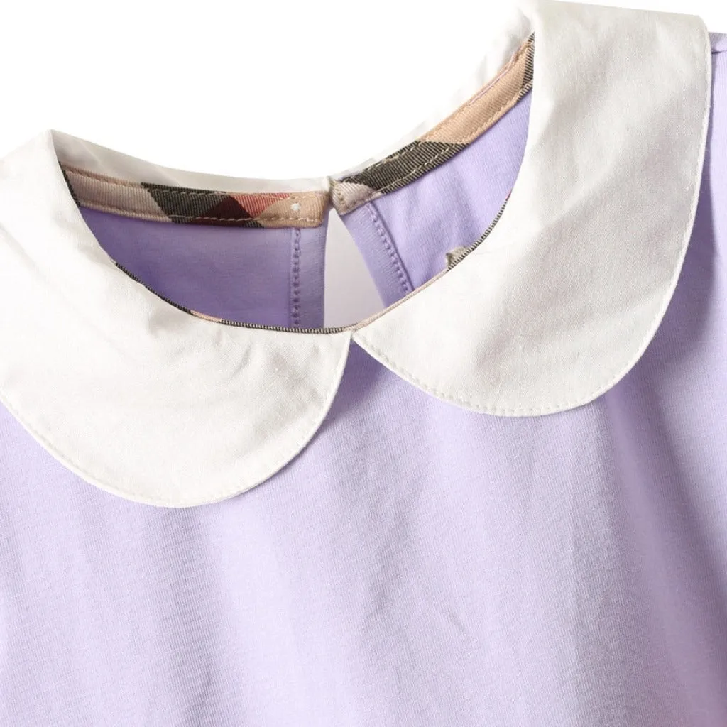 Lavender Girl Organic Cotton Dress