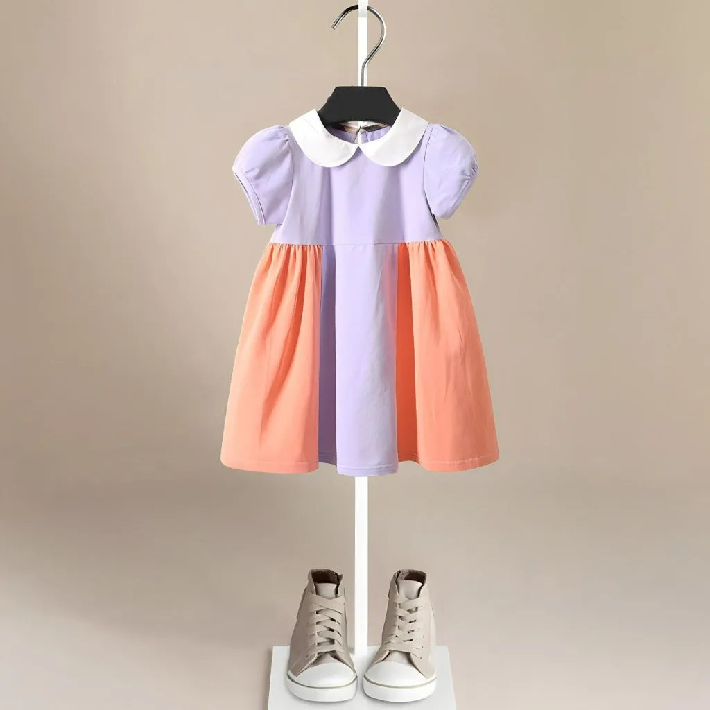 Lavender Girl Organic Cotton Dress