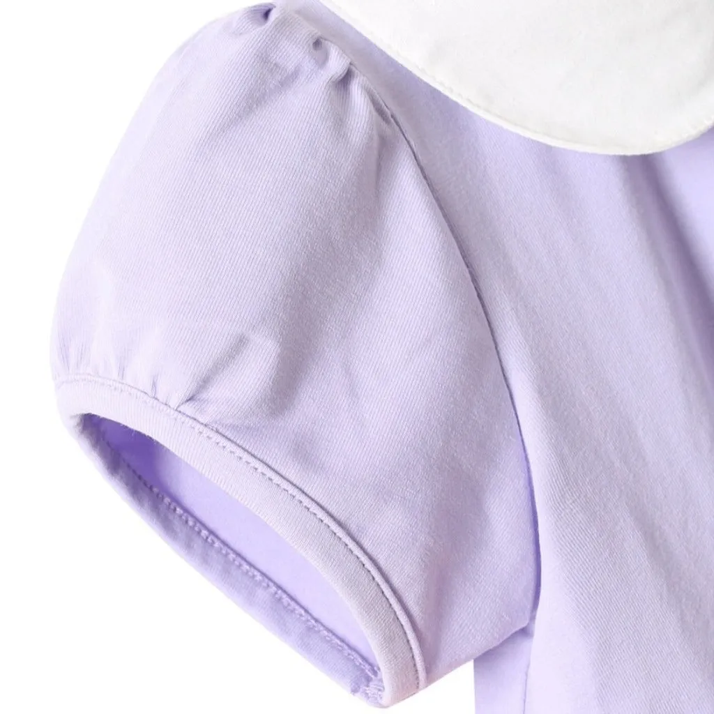 Lavender Girl Organic Cotton Dress