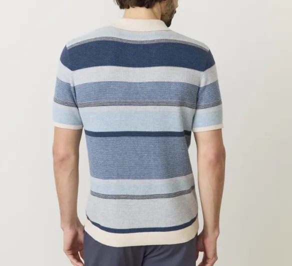 Liam Sweater Polo - Blue Multi