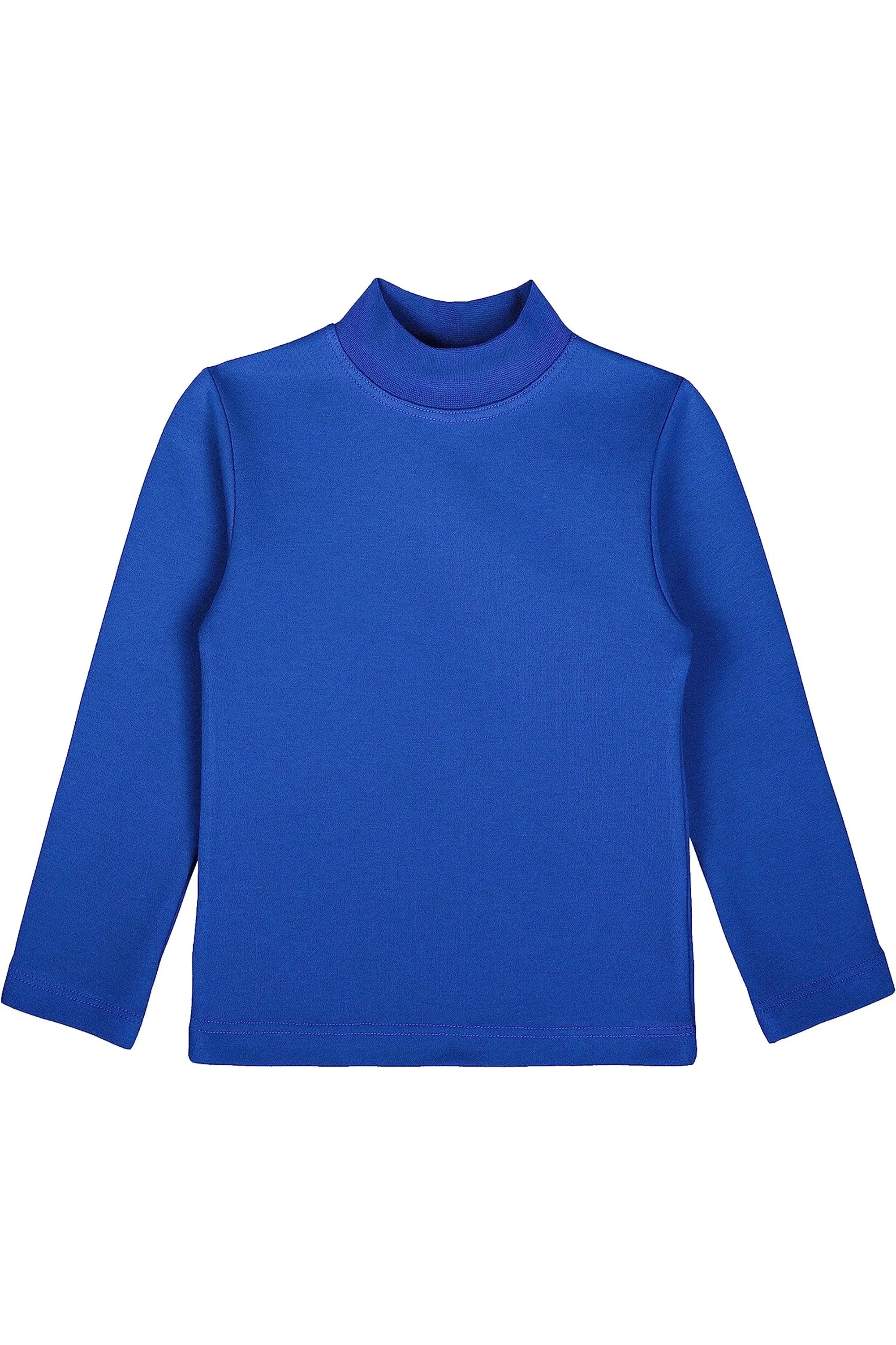 Little Girls Cotton Basic Mock-Neck T-Shirt & Leggings Set