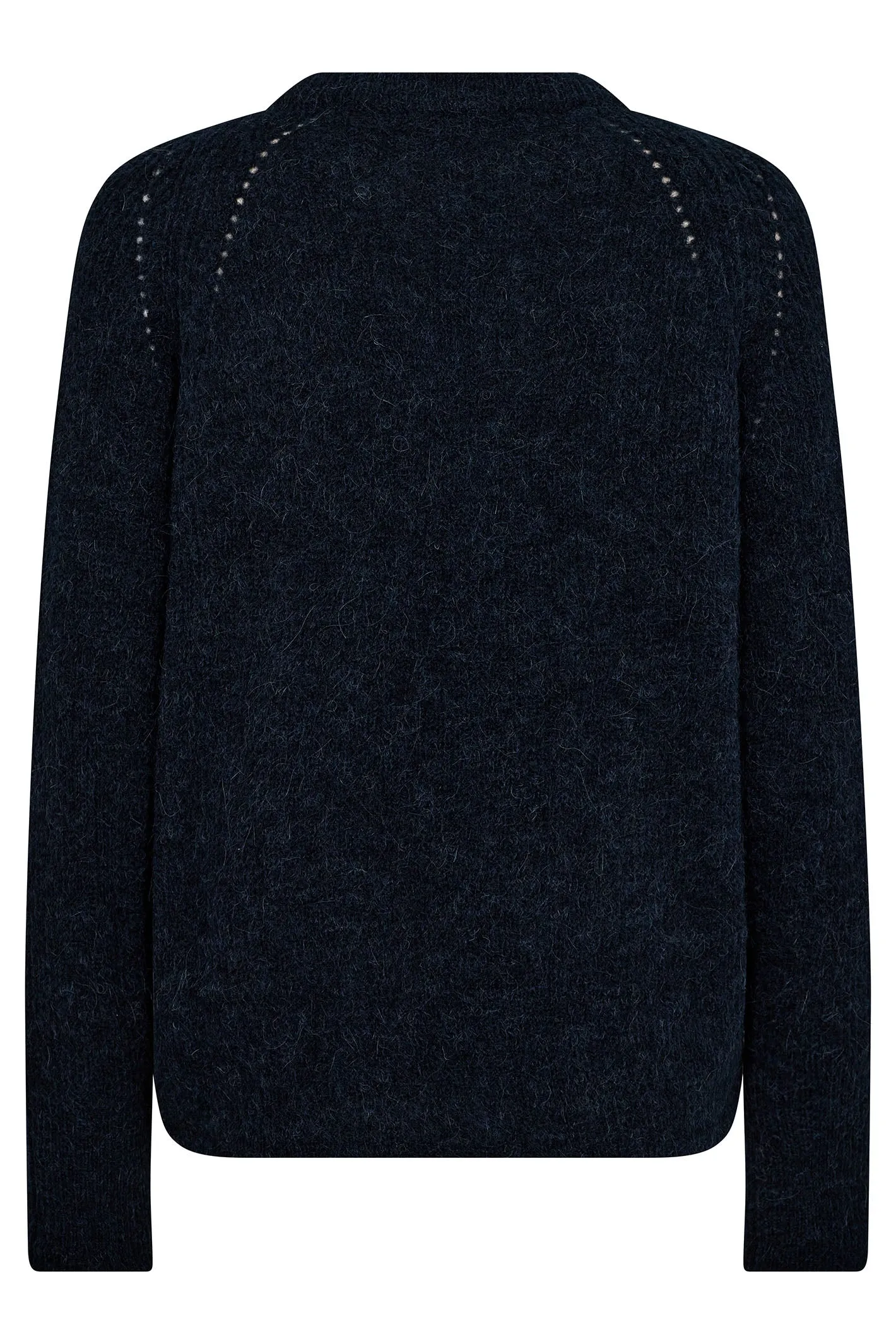 Mos Mosh 165670 Micro Chip Salute Navy Tammy Thora Knit Jumper