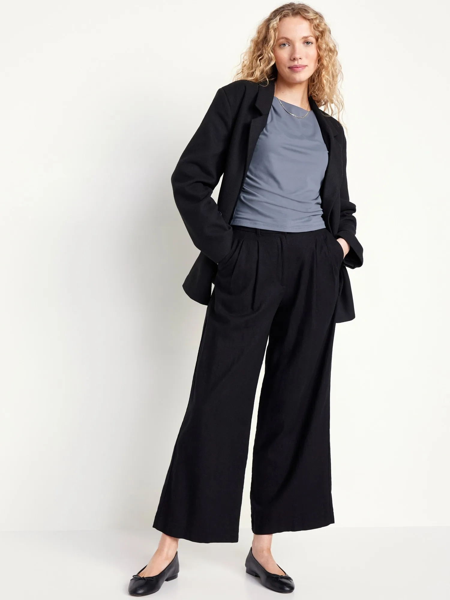 Sleeveless Double-Layer Top