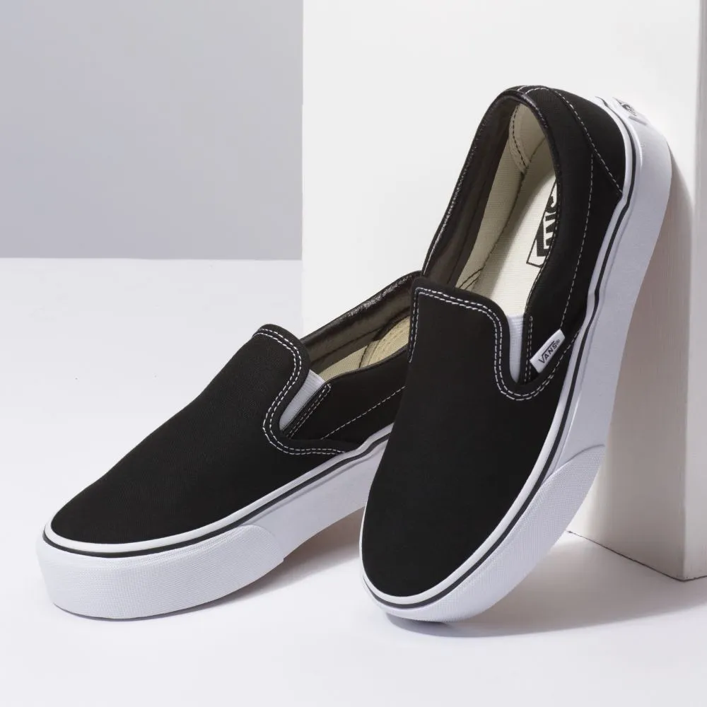 Zapatillas Classic Slip-On Platform Black